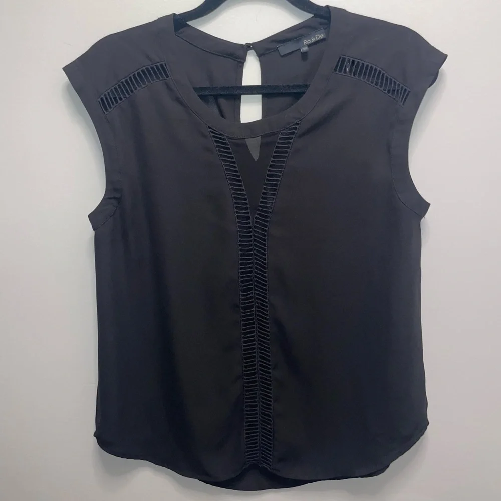 Ro & De sleeveless blouse